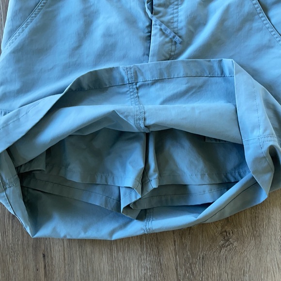 Patagonia Skort Light Blue Size 6 - Picture 4 of 4